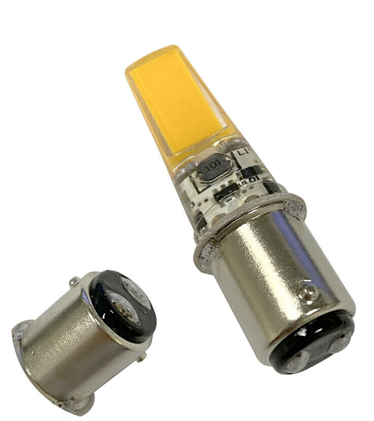 Dimmable Microscope LED Bulb:  12V 3W BA15D Lamp for DYI Conversions