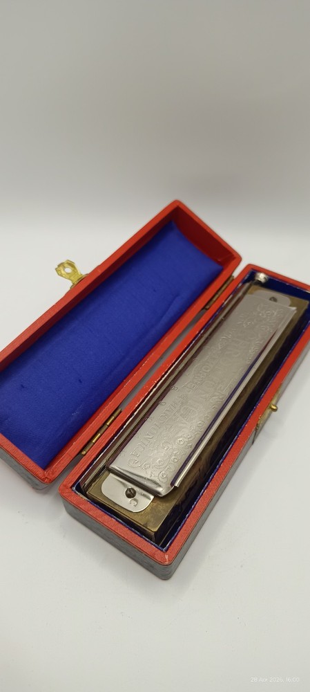 vintage M. Hohner "The Super Chromonica" Chromatic Harmonica