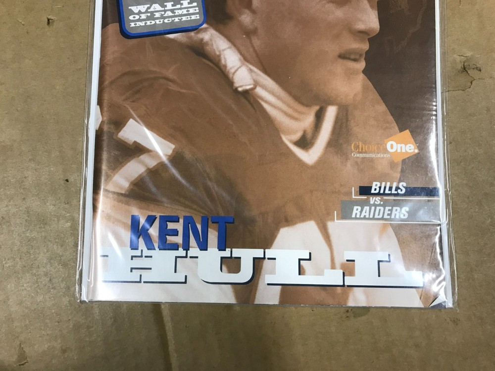 NFL GameDay Program - Bills Vs. Raiders - October 6, 2002