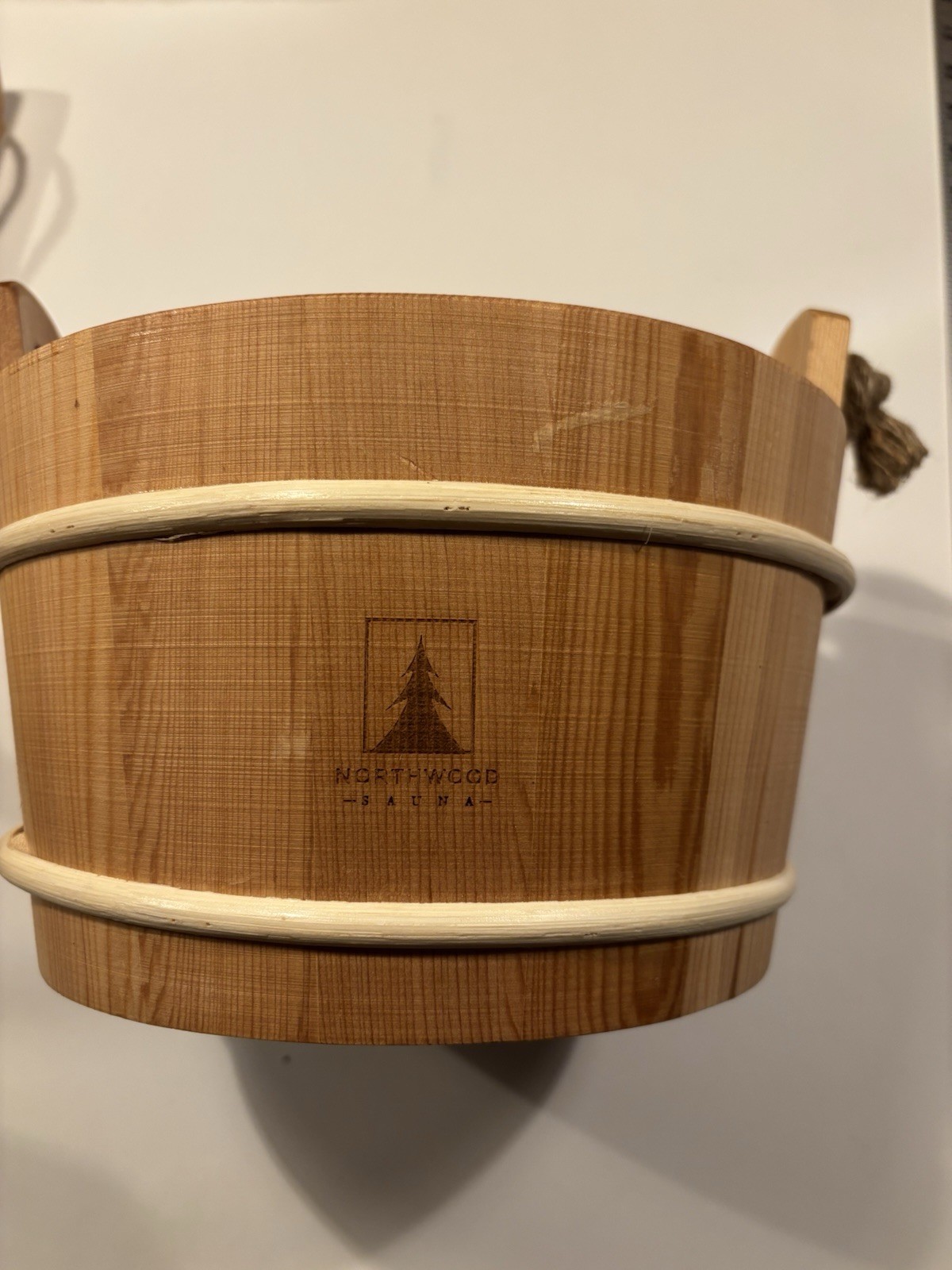 Northwood Sauna Cedar Bucket And Dipper READ