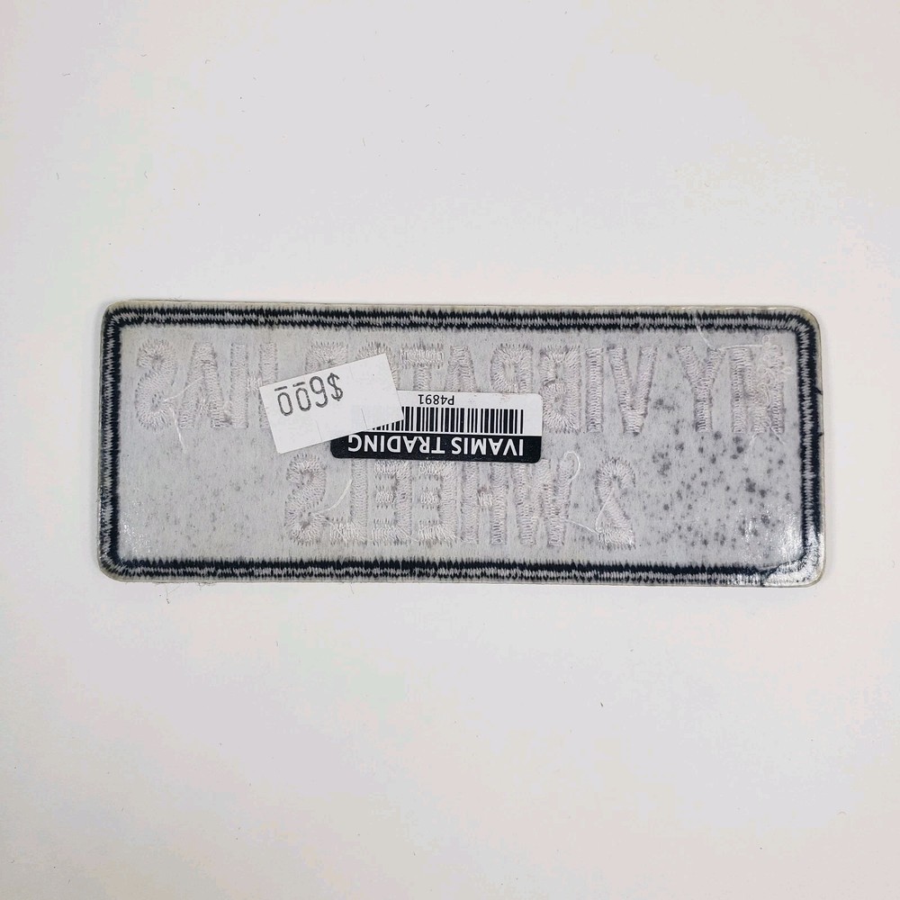 MY VIBRATOR HAS 2 WHEELS - IRON or SEW-ON PATCH