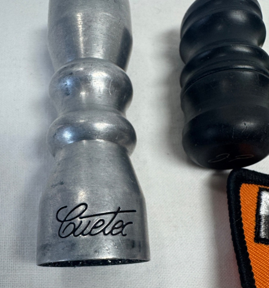 BILLIARD POOL CUE SHAPER / SCUFFER / TIP PICK + JOINT THREAD CAP + 2 PATCHES