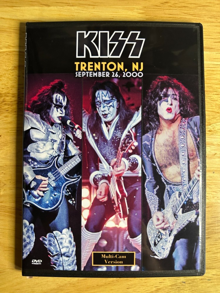 KISS - Live in Trenton 2000 DVD Gene Simmons Paul Stanley