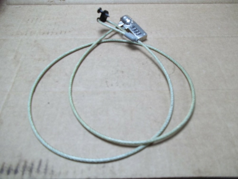 Labtop /security cable with number security lock