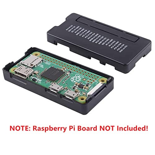 Pi Zero 2 W Case/Zero W Case, 7 in 1 Basic Starter Kit with 20Pin GPIO Black
