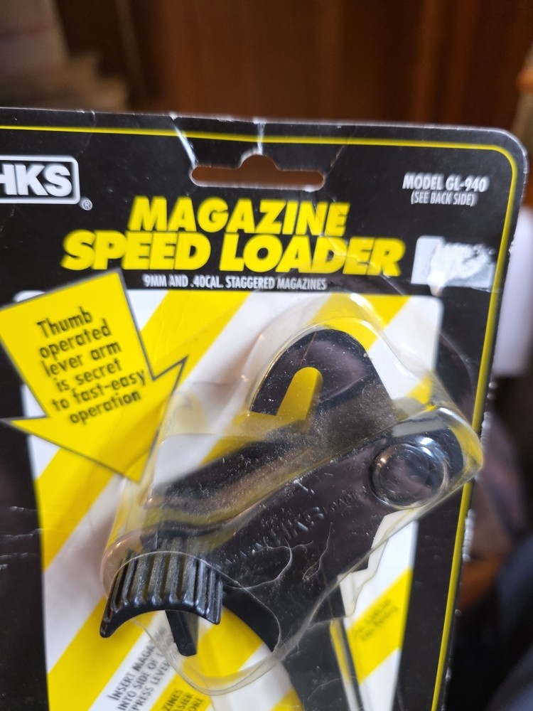 HKS Magazine Speedloader Model GL-940 Glock 9mm and .40 Double Stack