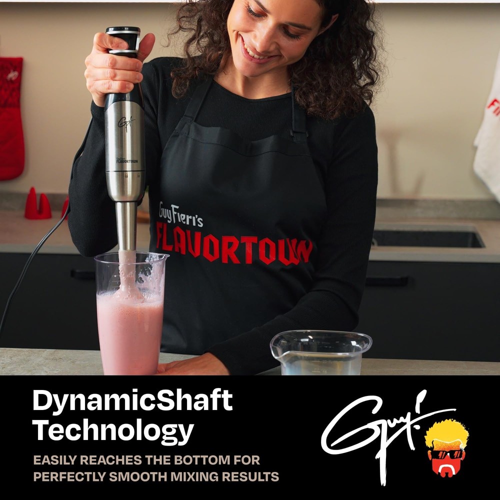 Immersion Blender with DynamicShaft Technology, 400W & -Hand Speed Control – ...