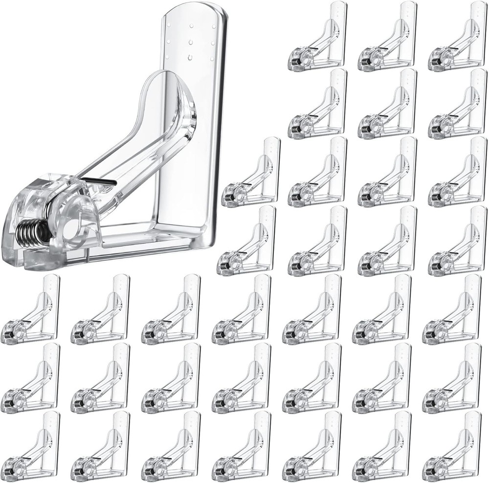 Clear Tablecloth Clips Plastic Table Cloth Clips Spring Loaded Table Cloth 36.
