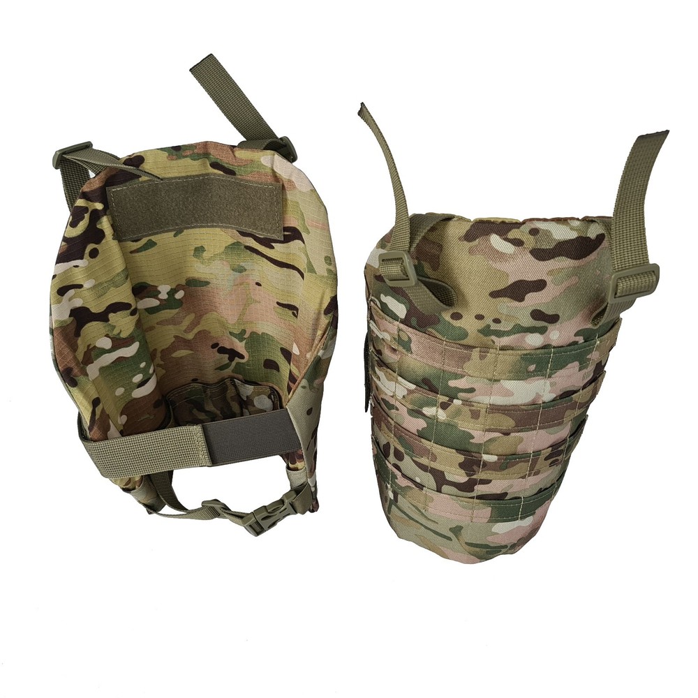 Tactical Thigh Platform Multicam CP Large Drop Leg Rig Set Empty Chassis Kinetic