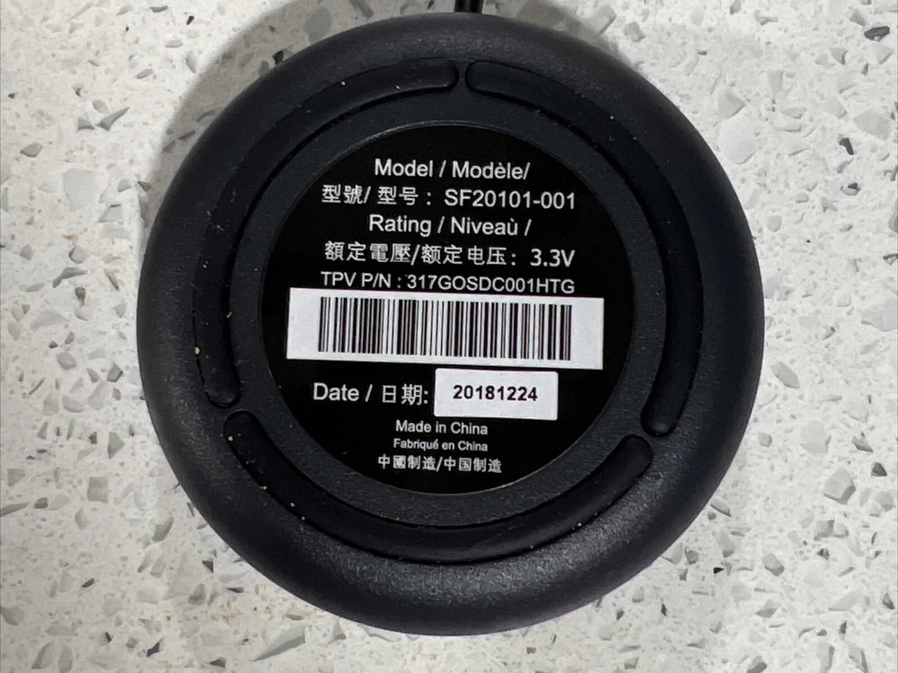 Circular Remote Control for Projector Black (see descript