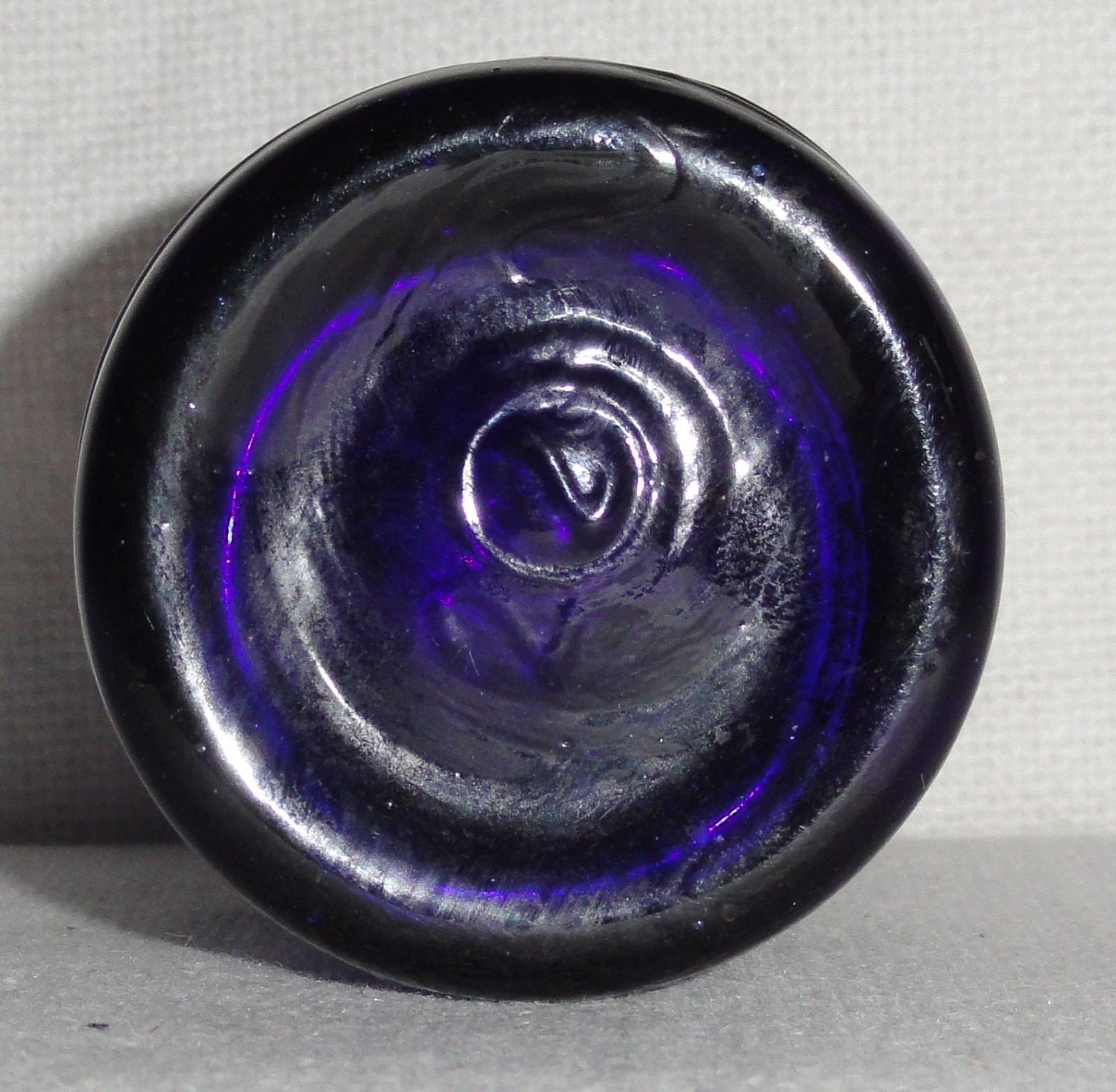 Antique Staffords Ink Bottle ~ Jet Black Writing ~ Original Label & Cork