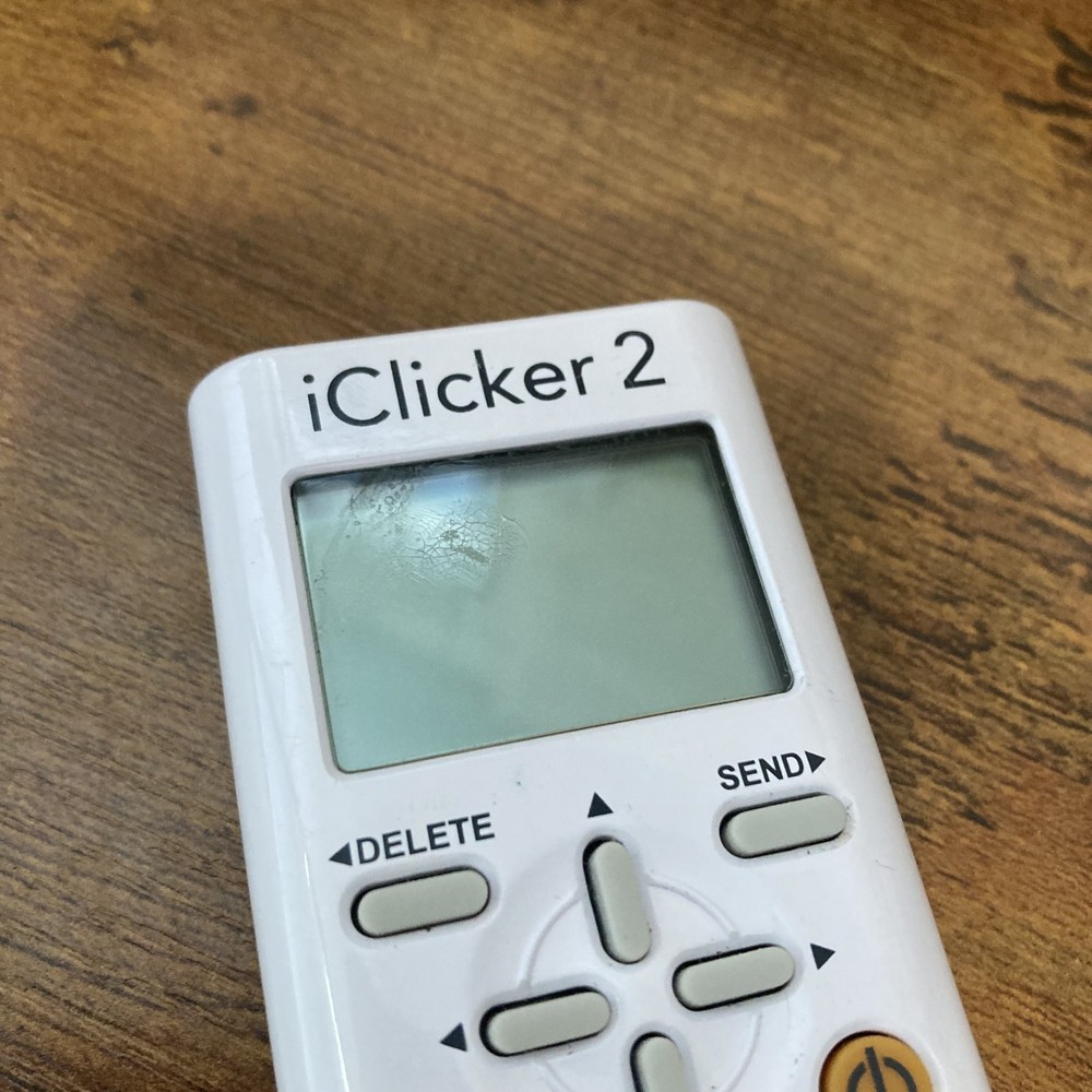 iClicker 2 Student Remote Clicker White