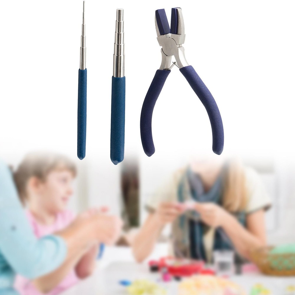 Jewelry Making Kit Create Uniform Loops Non Slip Grip Multipurpose Wire Rolling