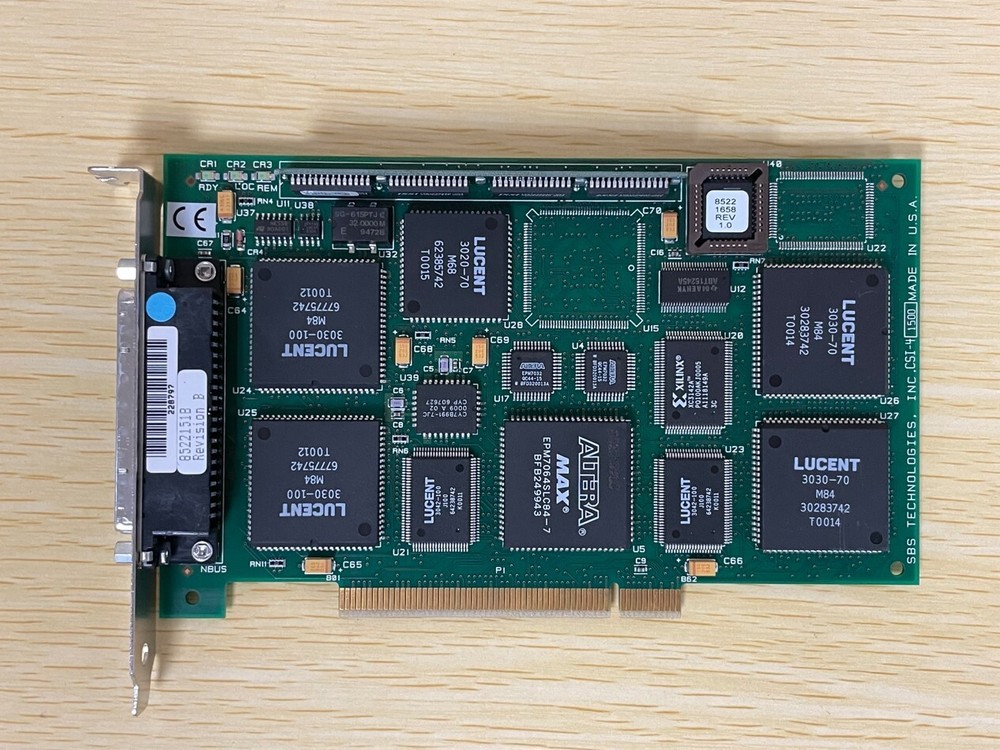 SBS Technologies CSI-4 1500 PCI SCSI Controller Module 85221502 Rev 2.0