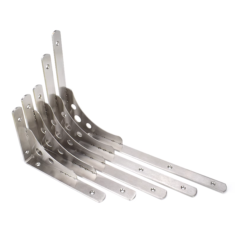 Solid Thickening Stainless Steel Triangular Support Bracket Wall Shelf Mounted