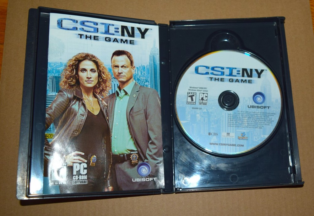 CSI NY - The Game PC CD-ROM Software