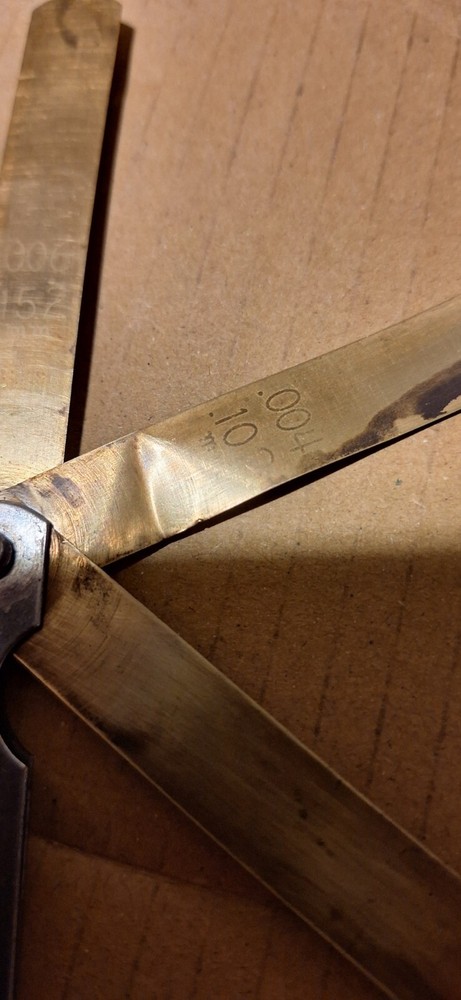 Blue Point Tools Brass Feeler Gauge