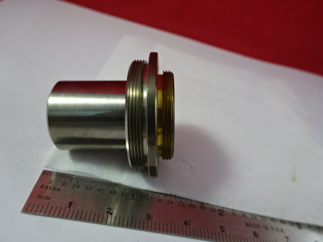 MICROSCOPE PART CONVERGING LENS CAMERA ADAPTOR UNKNOWN OPTICS AS IS &55R-A-06