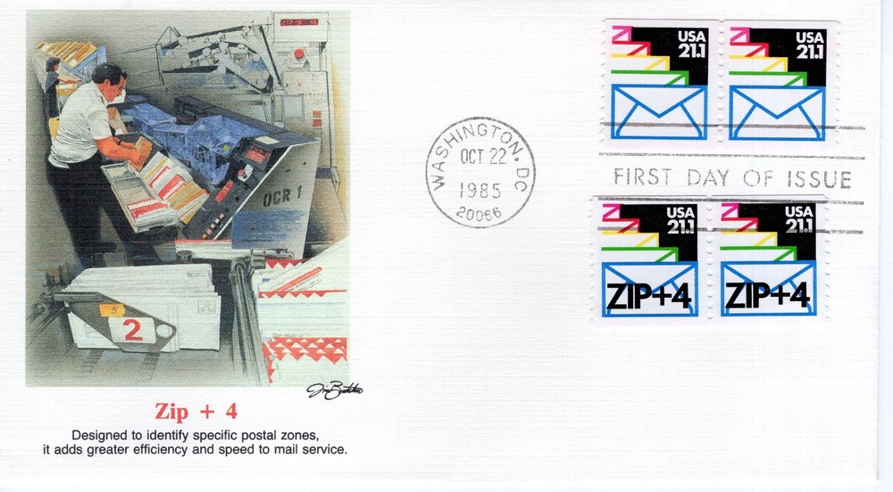 ZIP + 4  - 1985 - FW1206