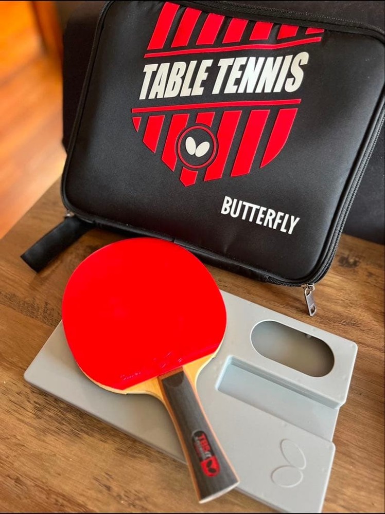 [Good condition] table tennis racket with case