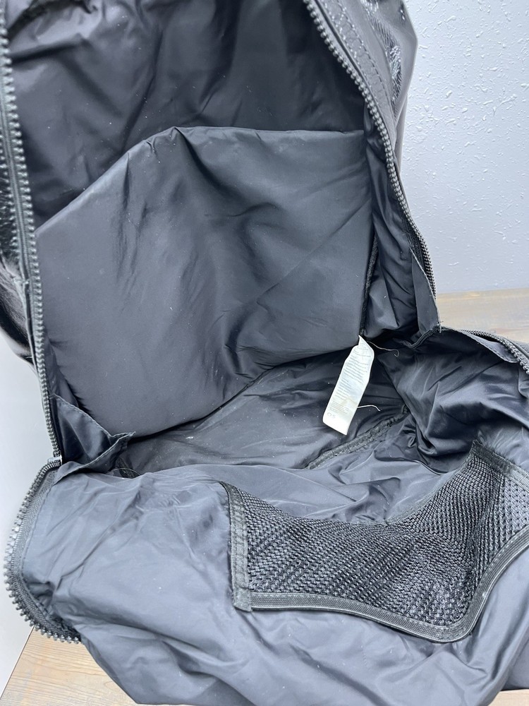 Fabletics The Minimalist Backpack in Black Shine EUC