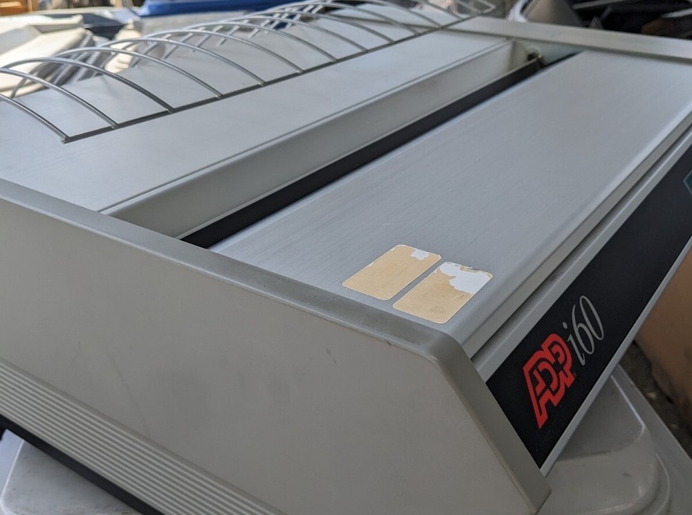 ADP i60 Forms Printer Tractor Fed Dot Matrix Multipart Forms Impact Printer RAL1