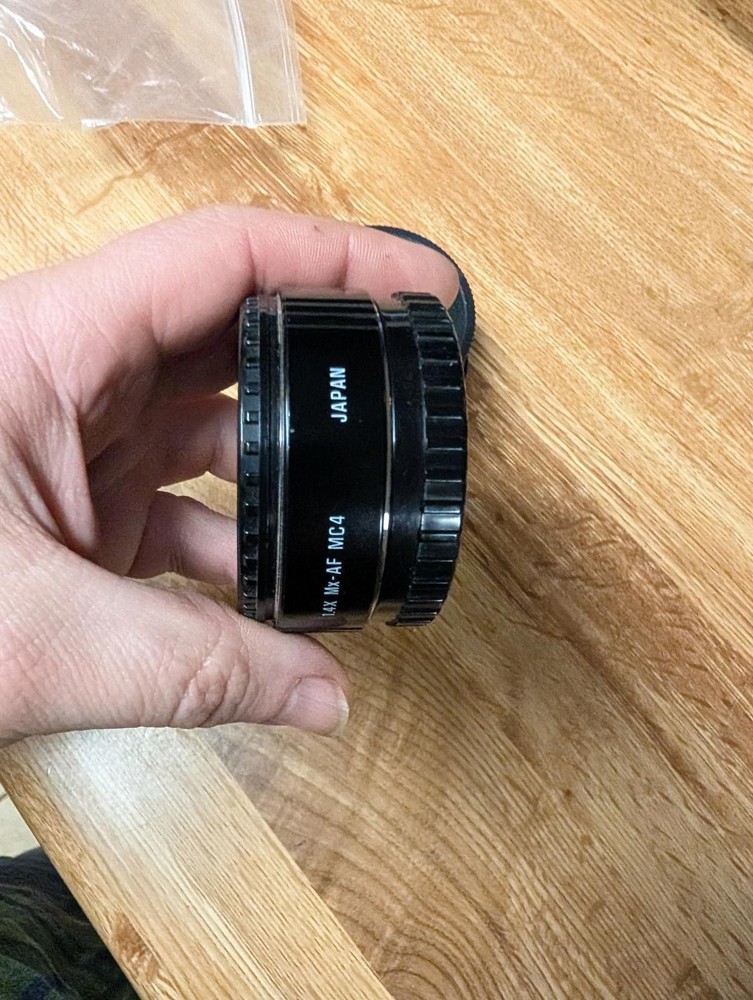 2-Tamron Camera Lens Rear and Front Caps Set