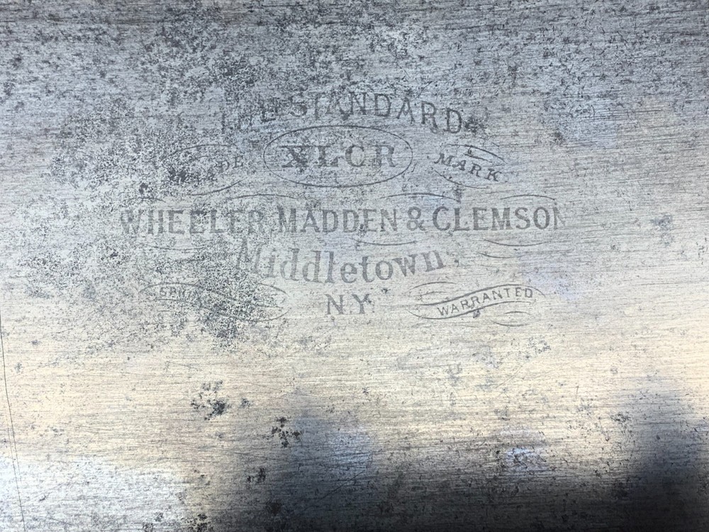 Early Wheeler, Madden & Clemson rip saw with split nuts