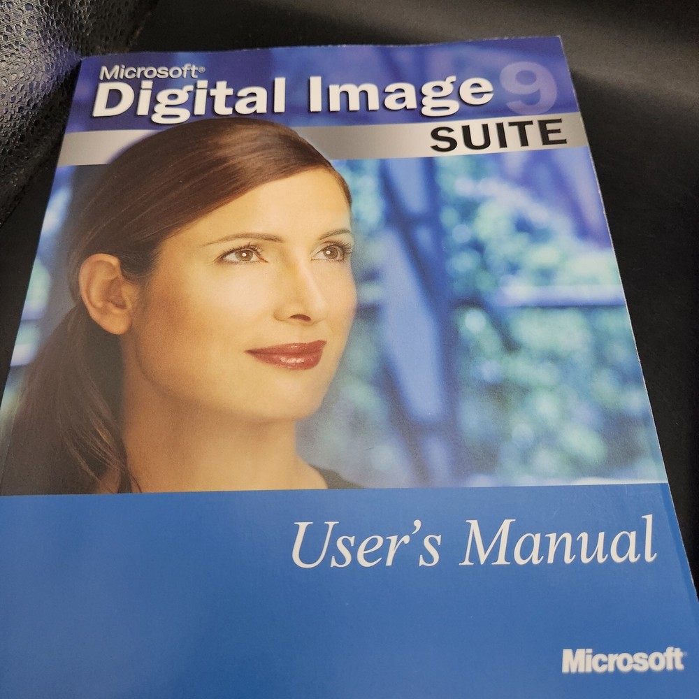 Microsoft Digital Image Suite 9 CD-ROM Manual And Disc 1 Only