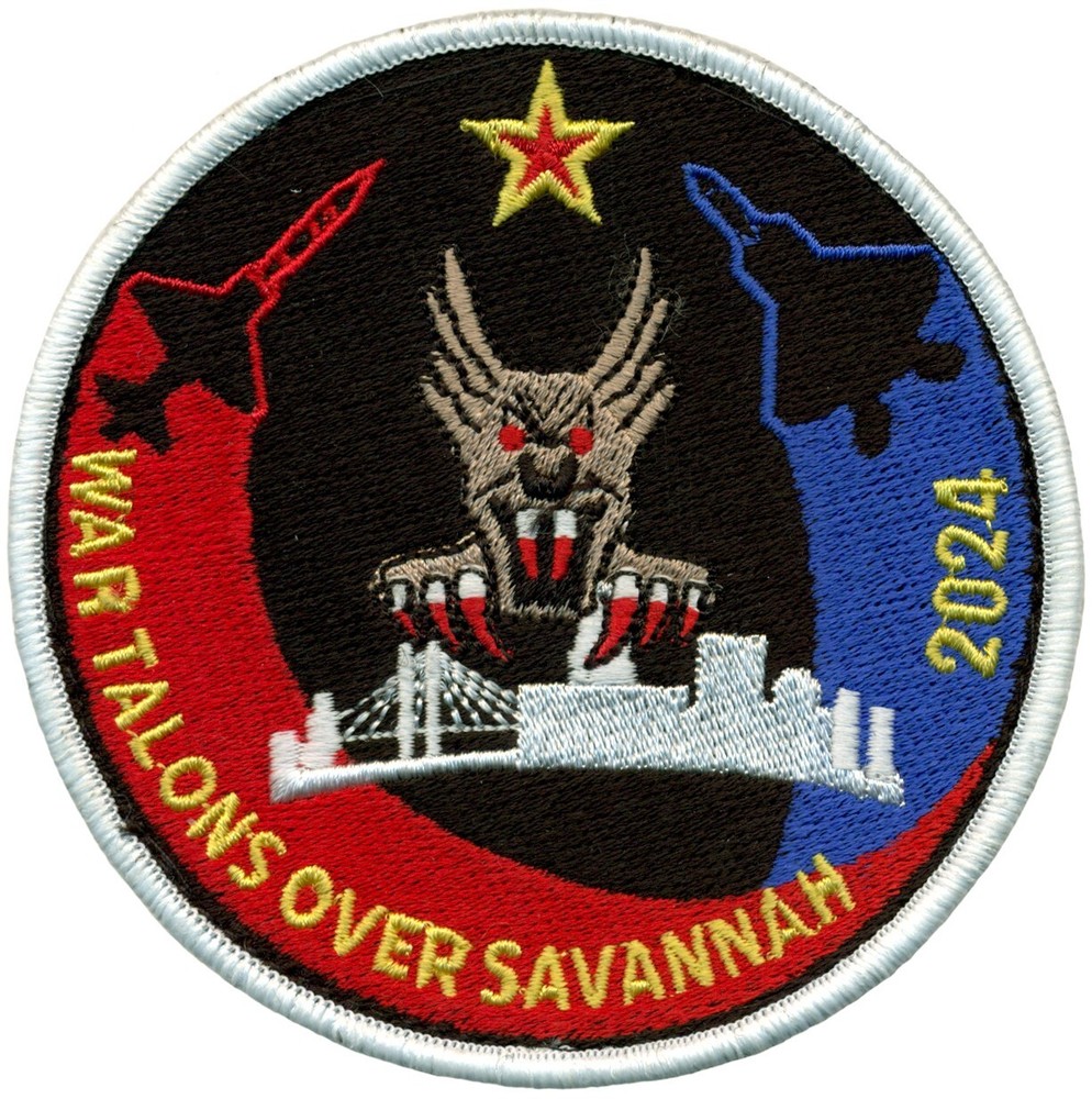 USAF 7th FIGHTER TRAINING SQUADRON – SENTRY SAVANNAH 2024 PATCH