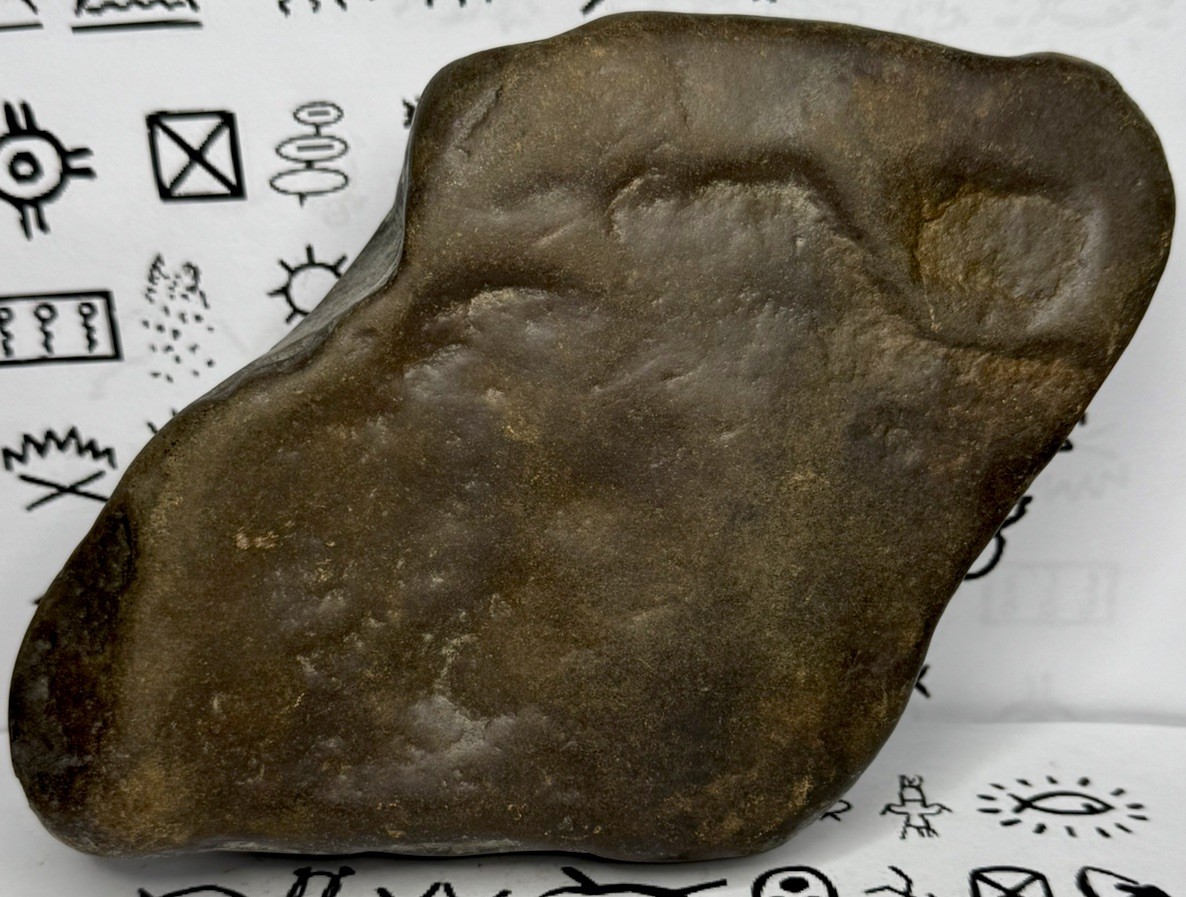 Native American Indian Authentic Artifact Stone Carved Effigy, 3 lb 14 oz • VA