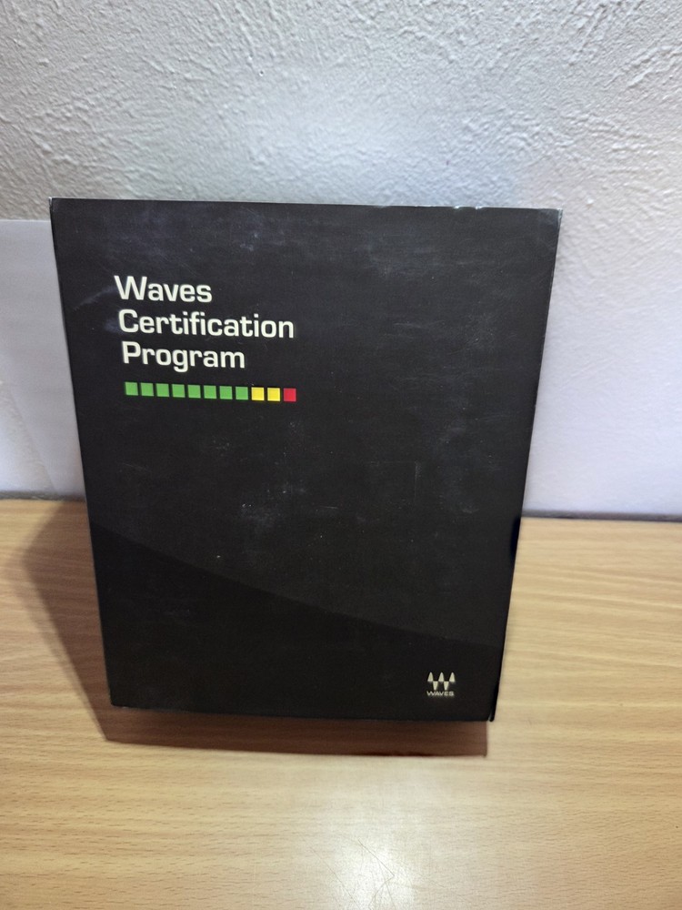 Waves Audio Rare Certification Program Training Course - Physical Box + 6 Discs