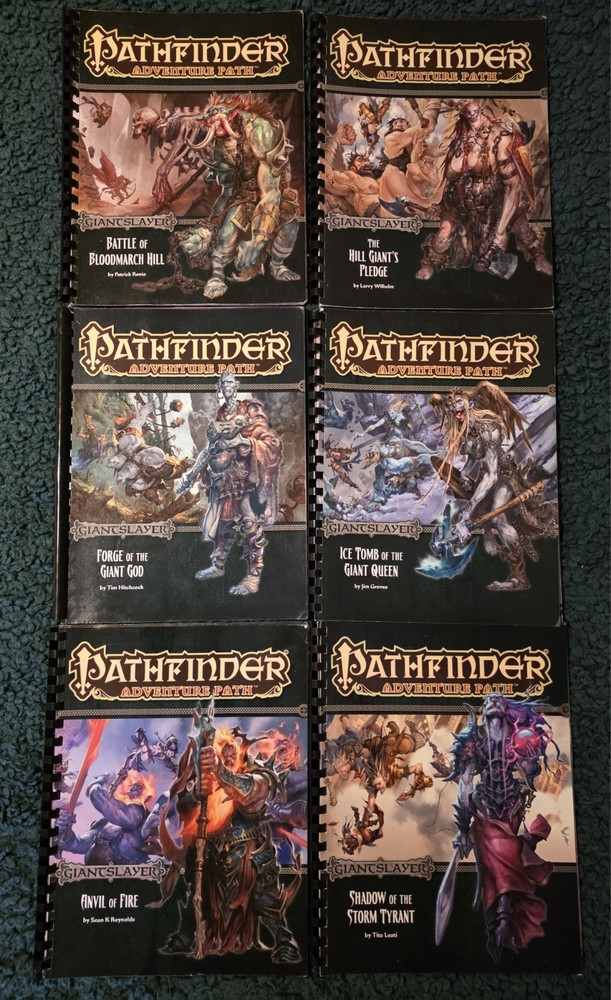 Pathfinder 1e Adventure Paths Lot