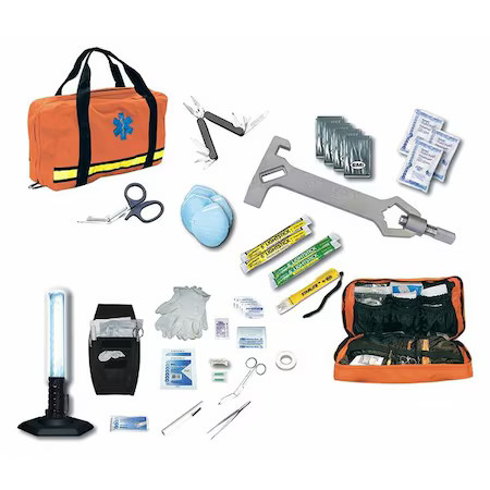Emi 471 Survival Kit, Nylon Cordura 66 Components, 1 People Served