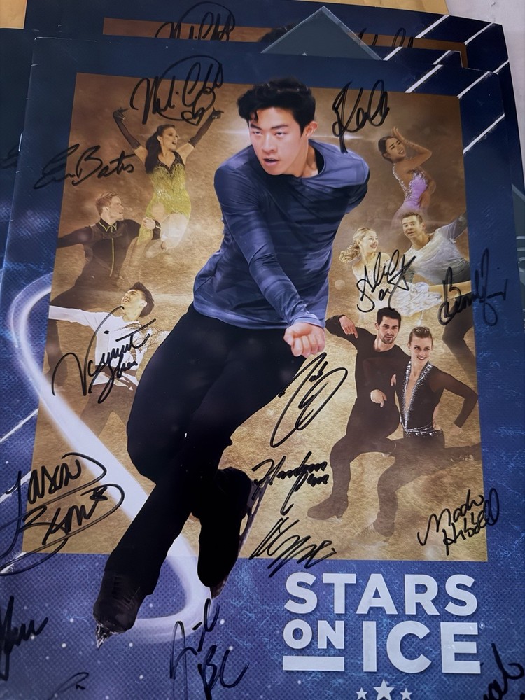 STARS ON ICE - Official Program - Autographed! Hand Signed By Alysa Liu & More