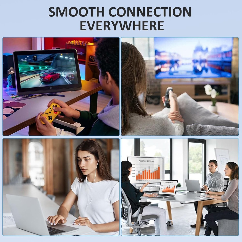 Wodgreat 1300Mbps USB WiFi Adapter for PC-Tiny Size Wireless Network Adapter for