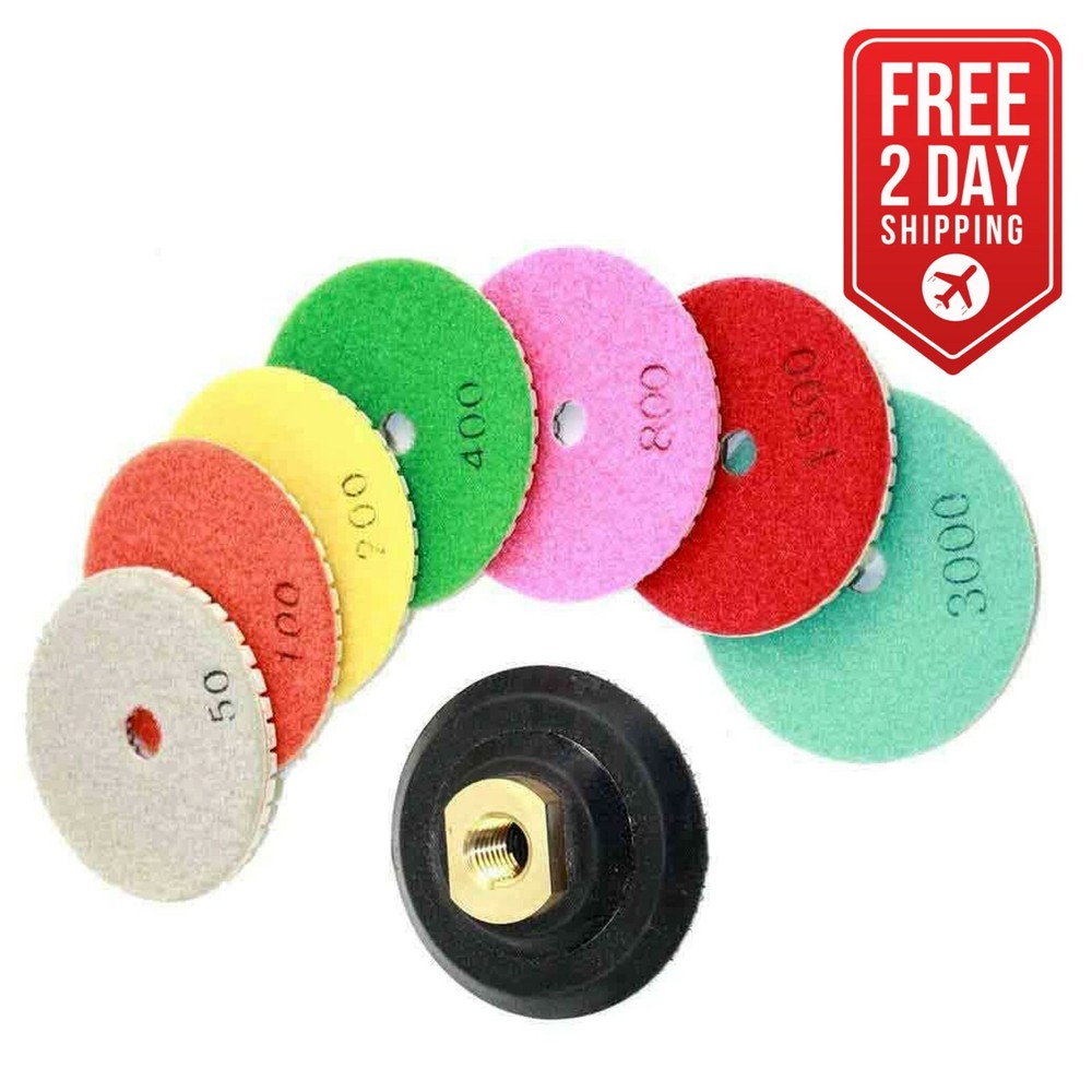 Specialty Diamond E3SET 3" Diamond Polishing Pad Set