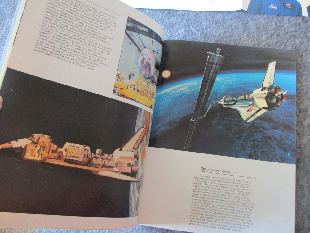 NASA SPACE SHUTTLE SPACE STATION EARLY DEVELOPMENT ORIGINAL PROJECT MEMOS POSTER
