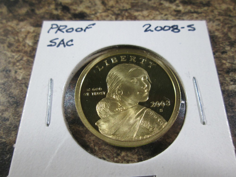 2008-S  PROOF SACAGAWEA DOLLAR - EB37