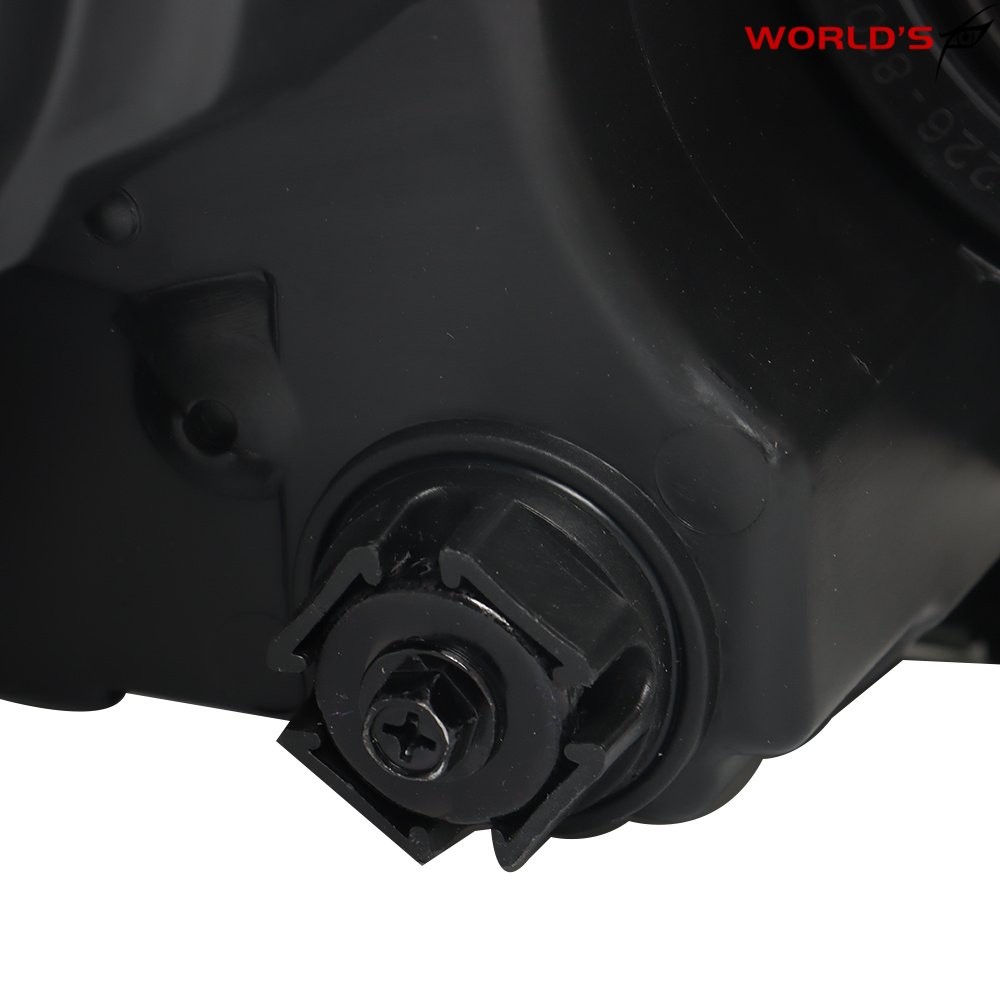 Pair For Honda Civic 2016-2020 Halogen W/LED DRL Headlights Assy Chrome Housing