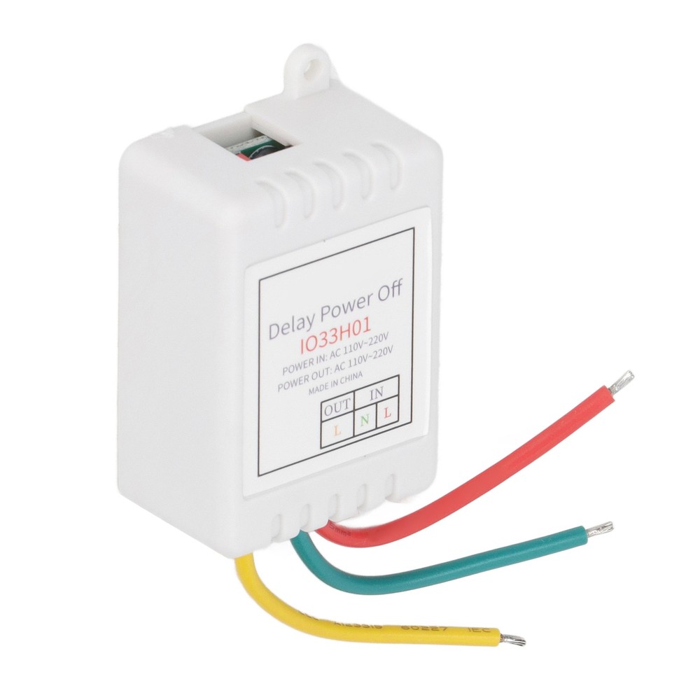 BEA Adjustable Timer Relay Switch 110V-220V 1 Channel Output