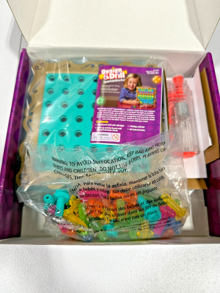 Educational Insights Design & Drill Sparkle Works (Read Description Below)