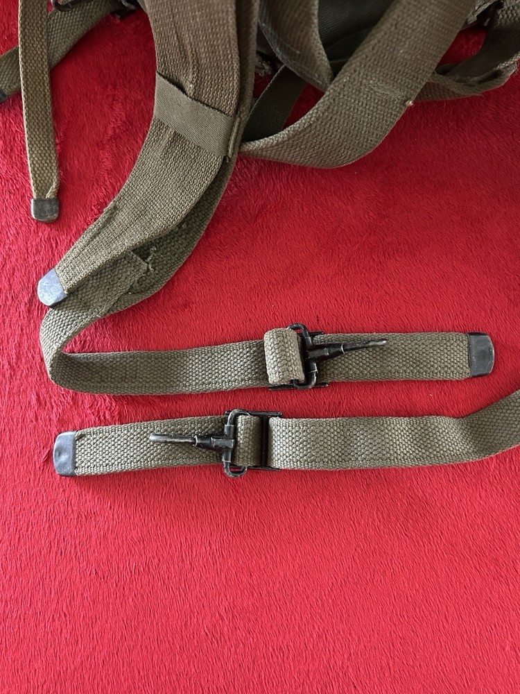 US WW2 Combat Field Upper Pack M1945 Laird Schober 1945 Dated