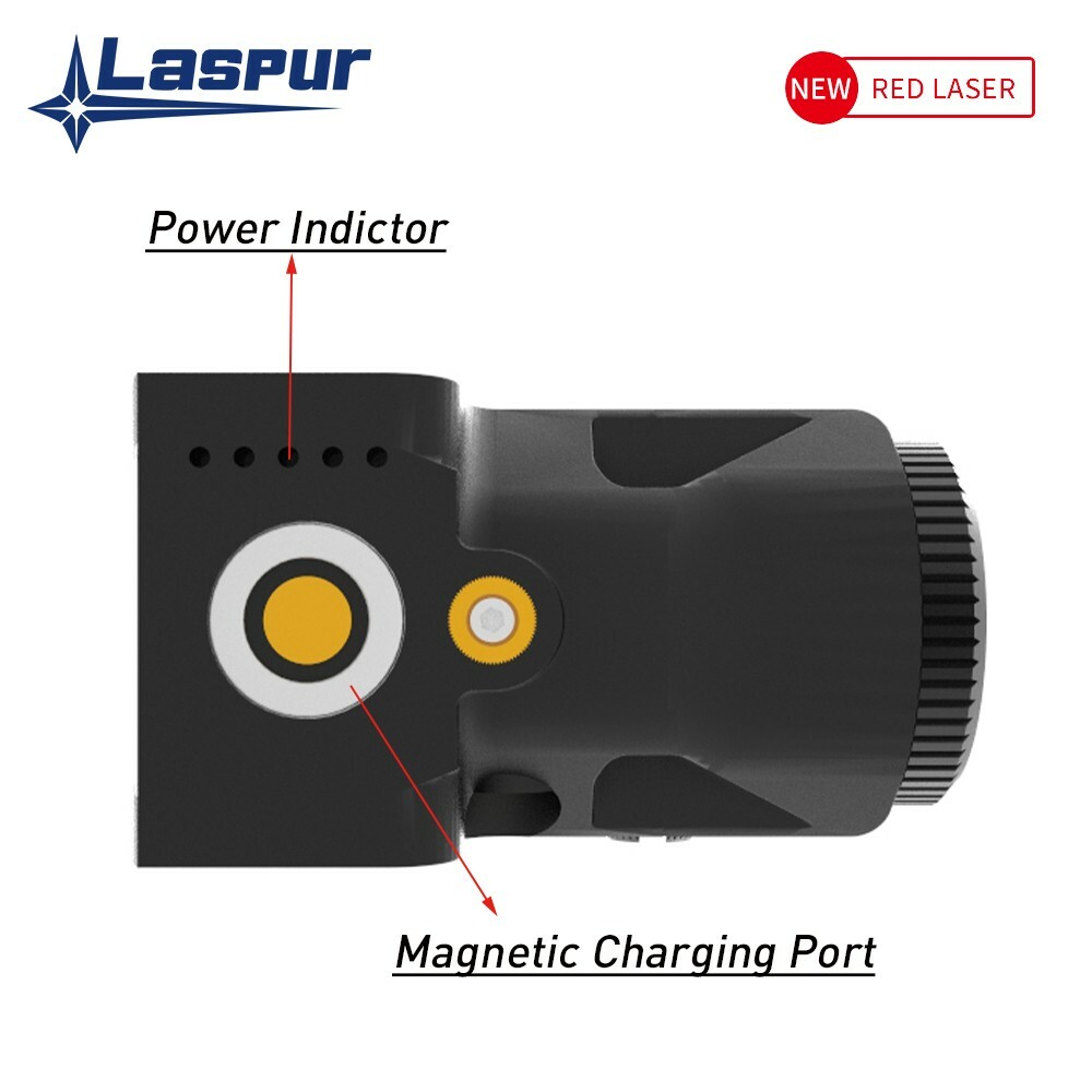 LASPUR Sub Compact Red Laser Sight Light Combo rechargeable battery
