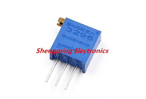 50pcs 3296X-101 100 ohms Precision Multi-Turn Adjustable Potentiometer