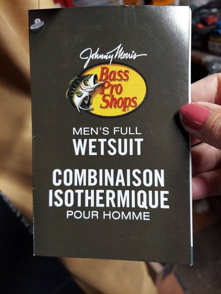 Bass Pro Shops Full Wetsuit for Men Size Medium