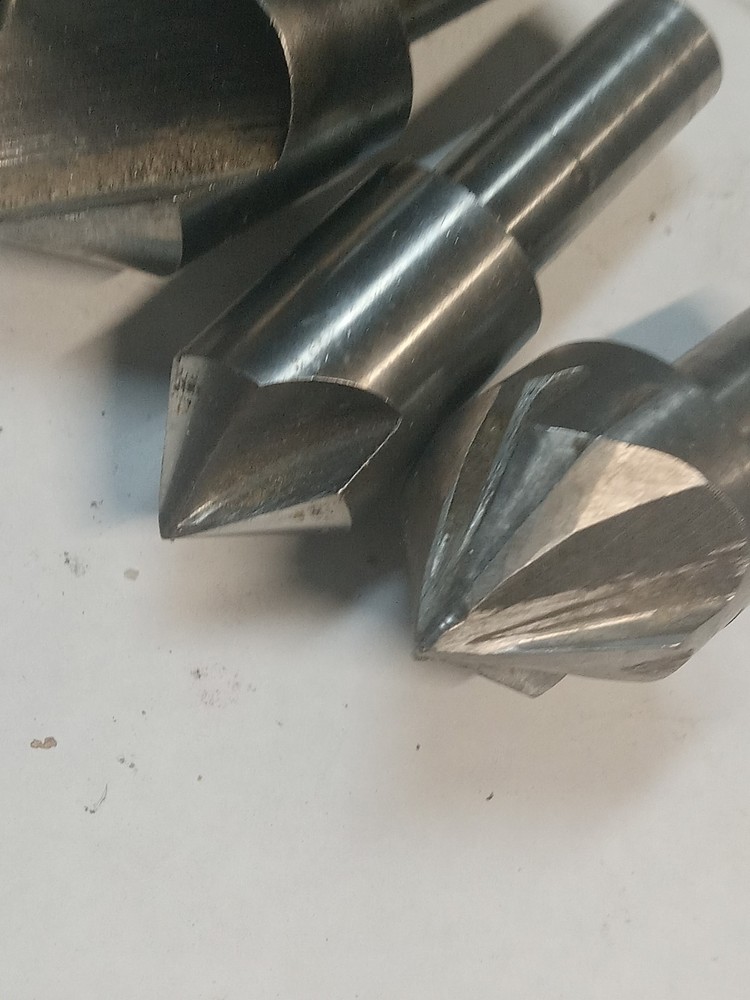 Several Vintage HSS Countersinks - Various Sizes/Brands/Styles