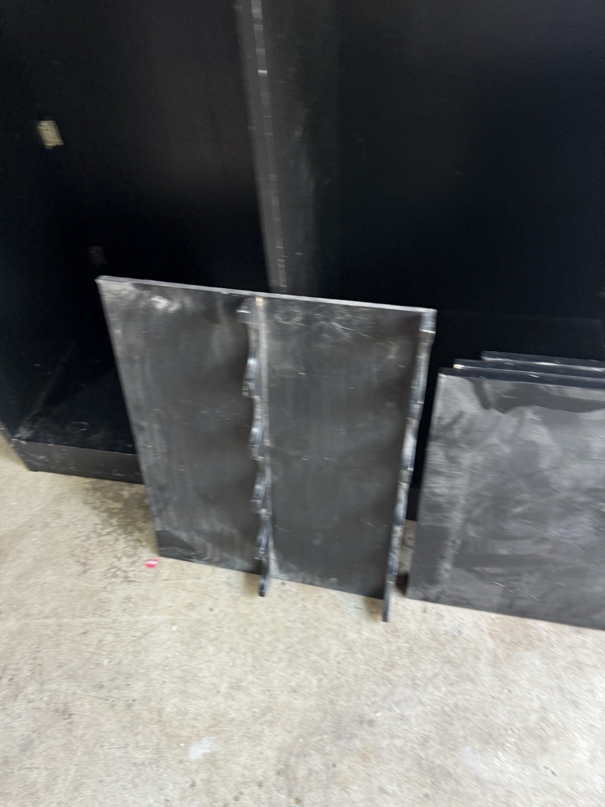 Premium Solid Wood Home Dry Bar with Ample Storage - Black Used 60"