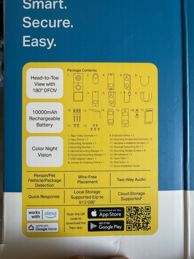 Tapo doorbell / D225