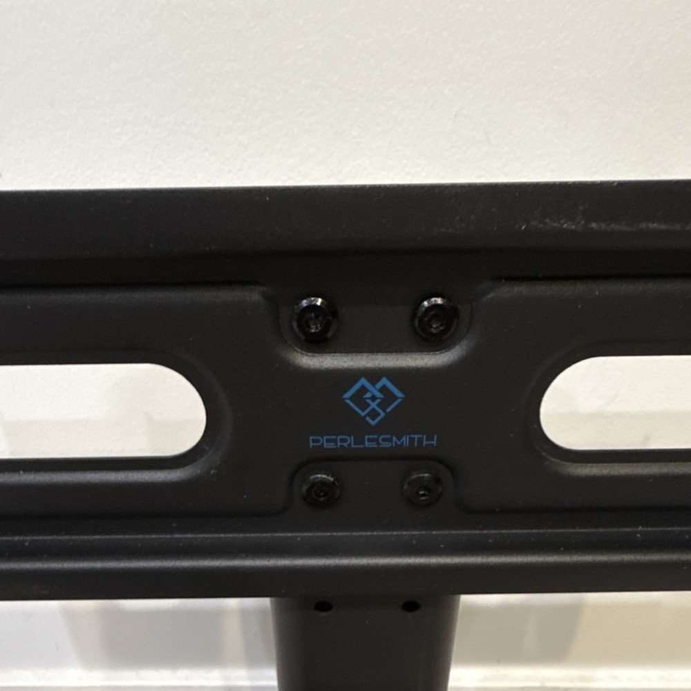Perlesmith Table Top TV Stand Base Mount Black for Flat Screen Television
